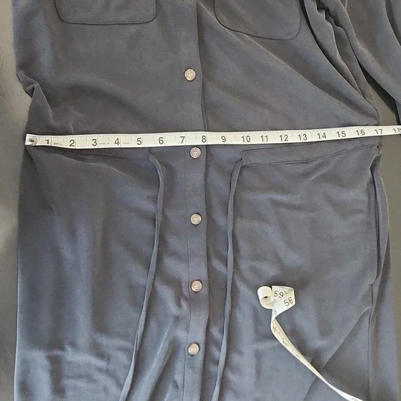 Lou & Grey for LOFT Softblend Black Dress With Pockets XS - Picture 7 of 10